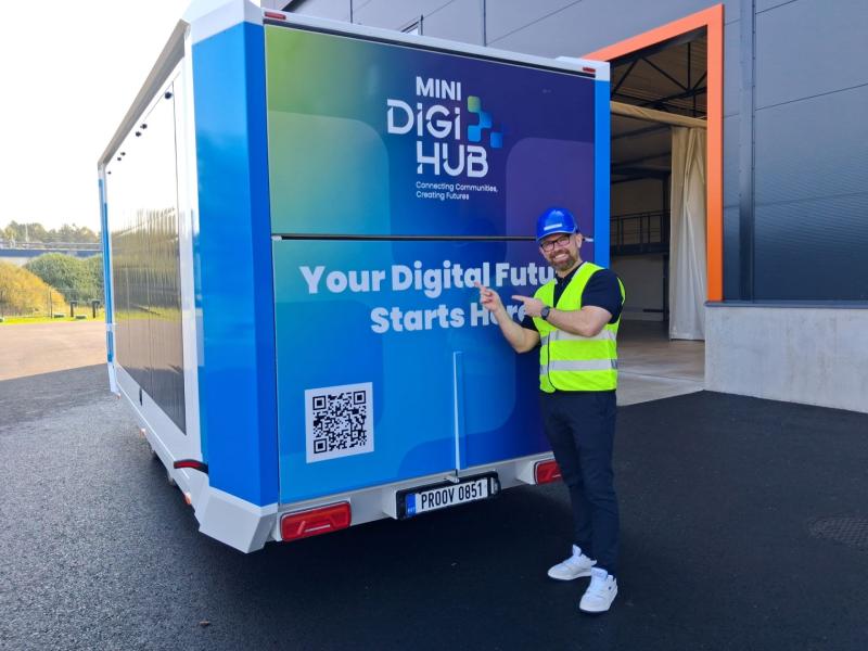 Mobile Digital Lab at Dundalk IT set to drive digital innovation across the East Border Region