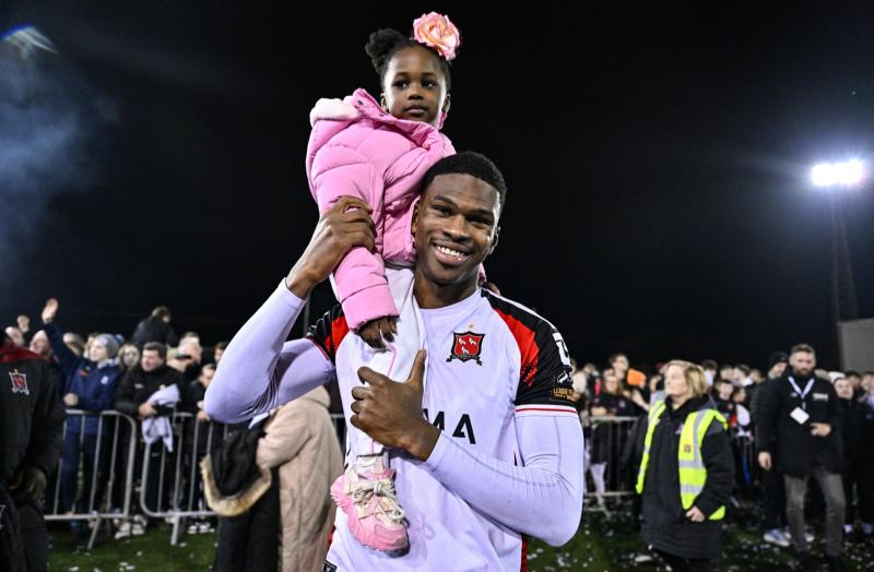 Local boy Animasahun savours Dundalk’s promotion glory