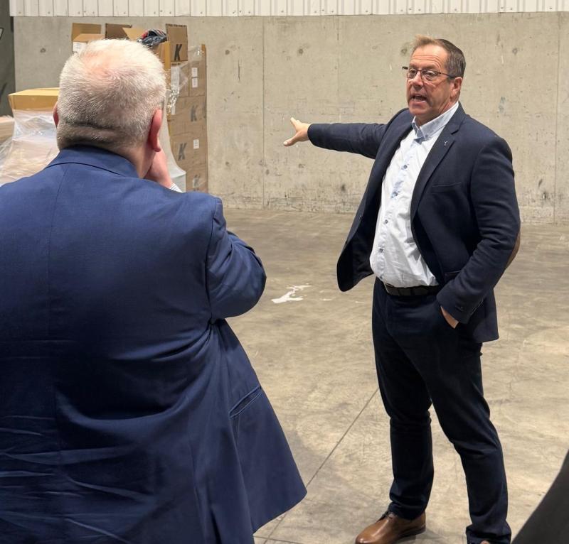 Dundalk Chamber leads business tour of IFM’s facility in Dunleer