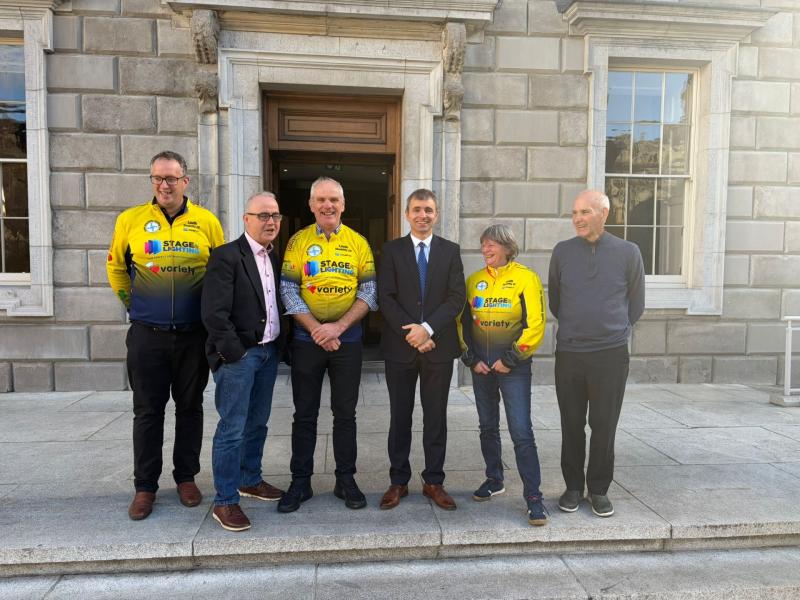Louth Disability Cycling Club bring campaign to Leinster House