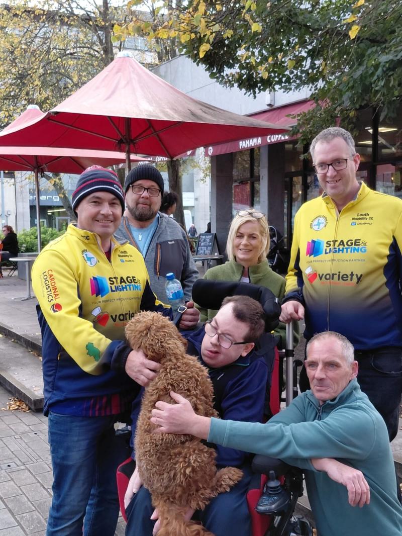 Conor leads fundraising Race Night for Louth Disability Cycling Club