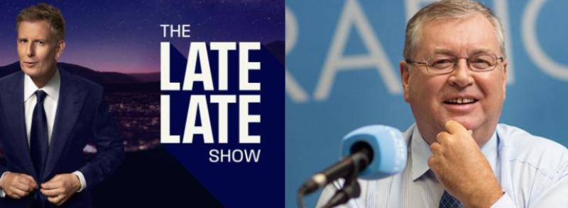 Joe Duffy delivers emotional words to new Liveline host on RTE Late Late Show