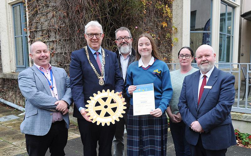 Dunleer student wins regional Rotary Youth Leadership competition