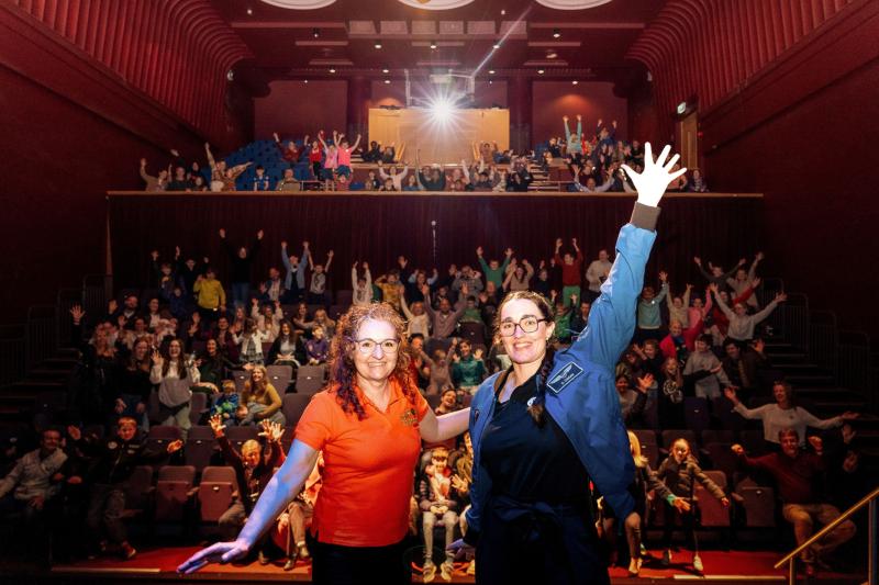 Astronaut inspires captivated audience in Dundalk for Science Week