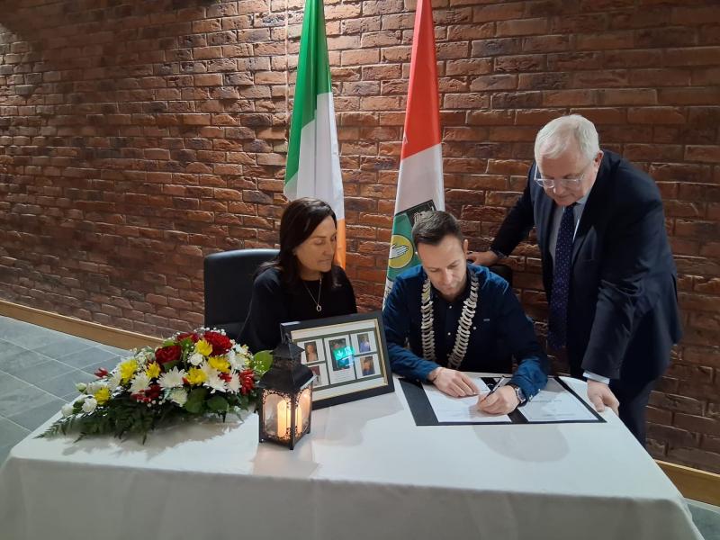 Louth County Council opens Books of Condolence for victims of road crash