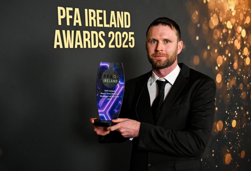 Kilduff’s award sets tone for series of positive updates at Dundalk