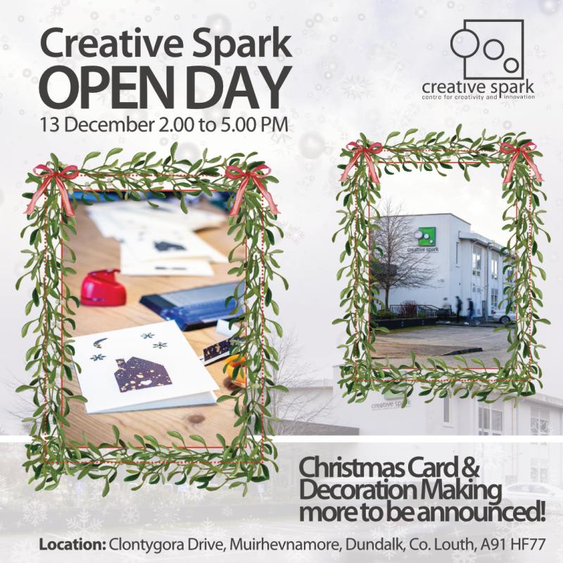 Creative Spark in Dundalk to hold Christmas Open Day and Repair Café