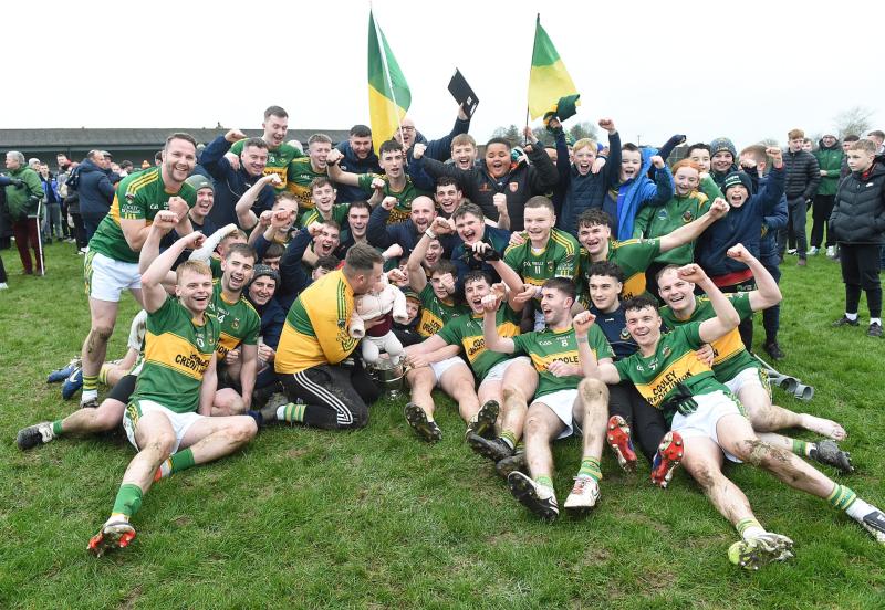 Cooley defeat the Pats to clinch Louth Junior 2A Championship title