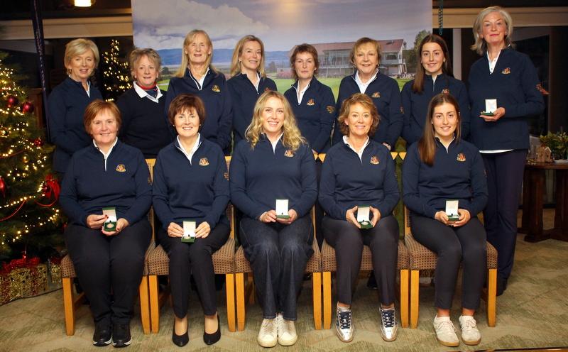 Special night at Dundalk Golf Club to celebrate their Ladies Junior Cup team