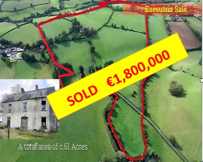 60 acres of farmland sells for &euro;30,000/acre in Monaghan