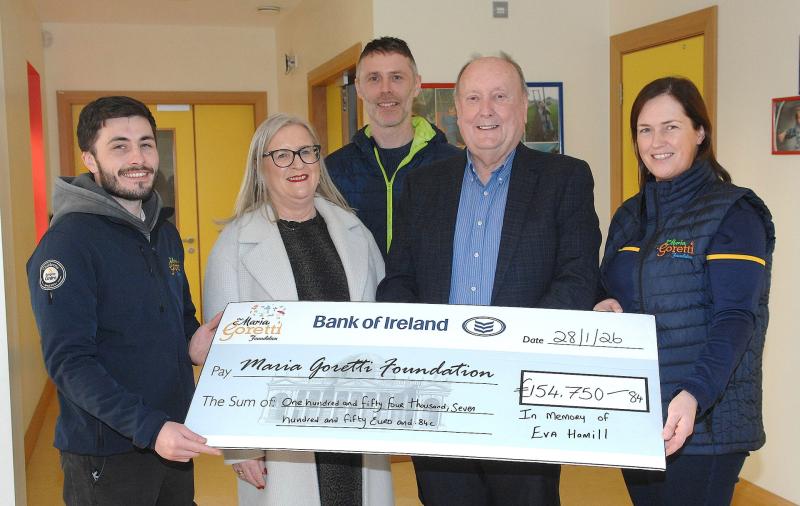 Louth woman leaves generous gift to Maria Goretti Foundation