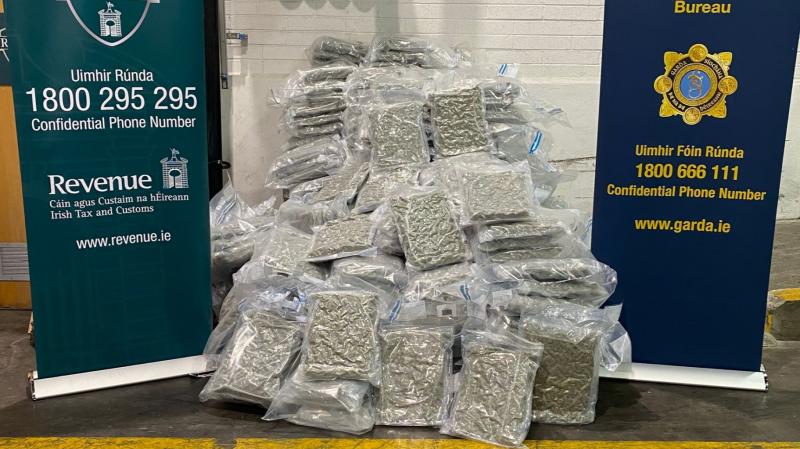Three men appear in court after over &euro;10.1m worth of cannabis seized in Louth