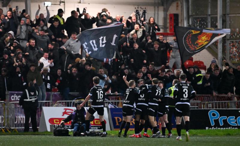 Dundalk FC come away with a share of the points at Derry