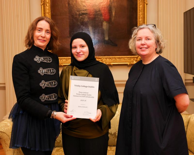 Louth student Rahma Elmbaridi awarded Trinity STEM Scholarship