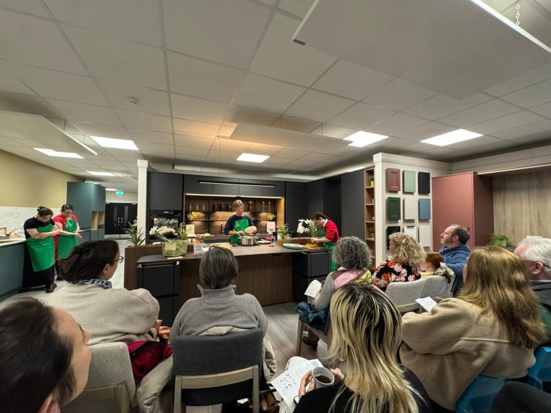 McCarthy Kitchens in Dundalk hosts C&oacute;caireacht agus Comhr&aacute; for Seachtain na Gaeilge