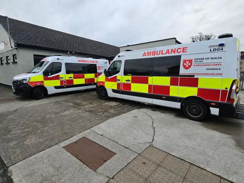 Order of Malta Dundalk reveals staggering number of duty hours for 2025