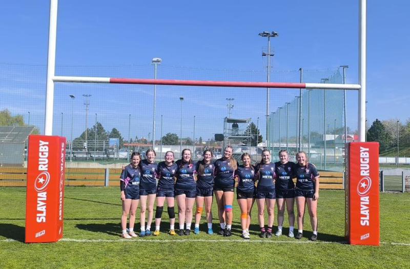 Louth girls&rsquo; youth rugby teams return from successful tournament in Prague