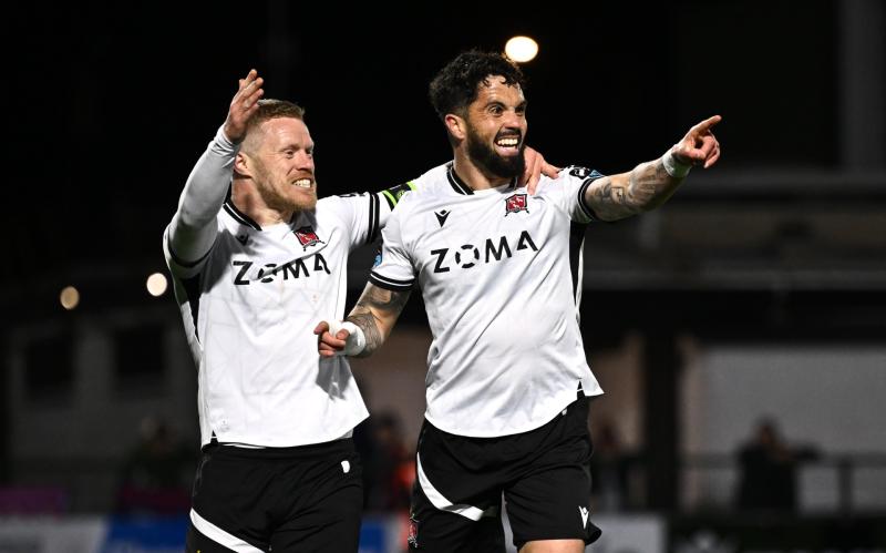 Dundalk FC move to third after win over Tribesmen