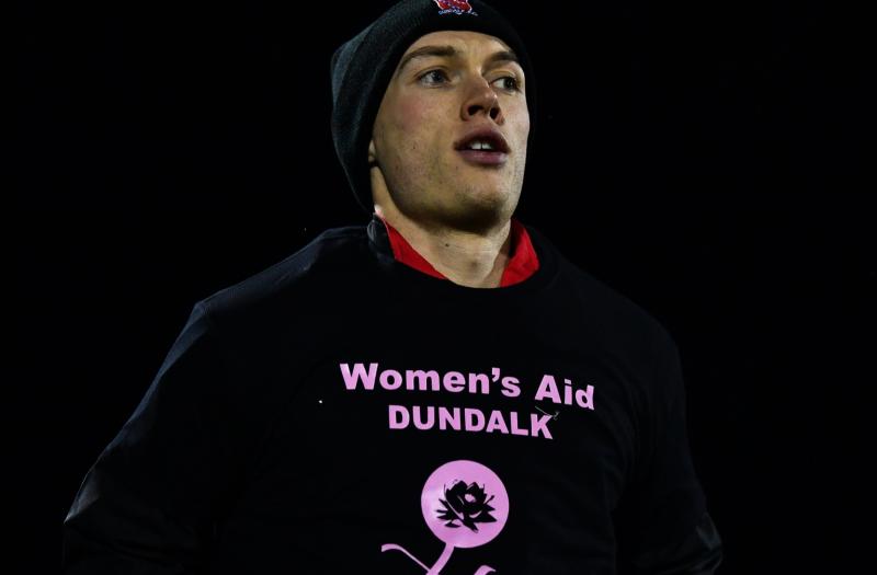 Dundalk FC announce amount raised by  Women's Aid bucket collection 
