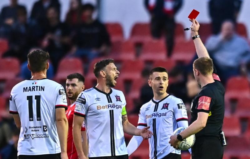 Early red sees Dundalk slip to Sligo Rovers defeat