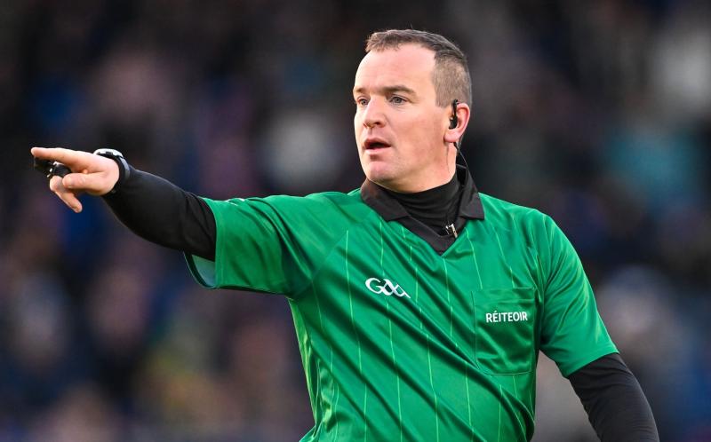 Louth management aggrieved by vital late call from referee  