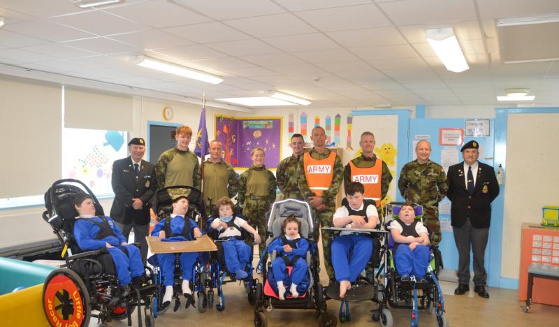 Dundalk's 27th Infantry Battalion take part in Charity Challenge 2023