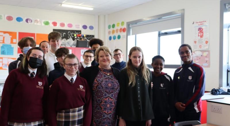 Coláiste Chú Chulainn work with U.S. schools on climate change