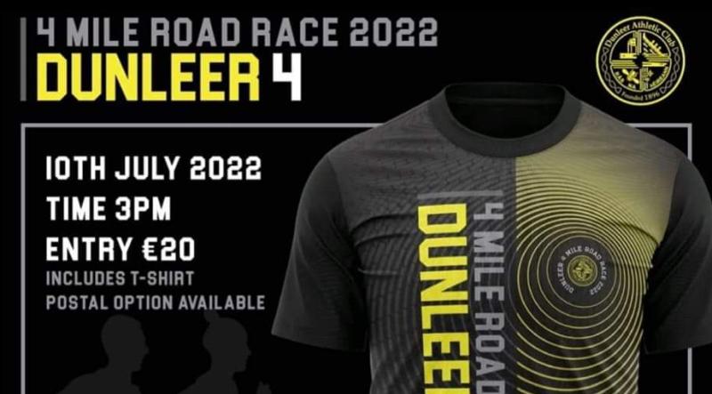 Dunleer AC Four Mile Road Race takes place this weekend