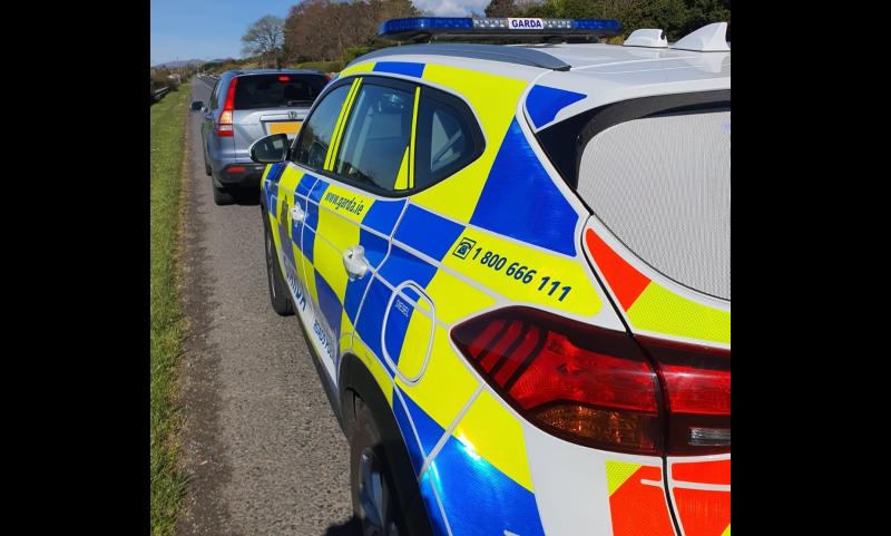 Dundalk Gardai clock motorcyclist doing 96kph in 60kph zone in Lordship 