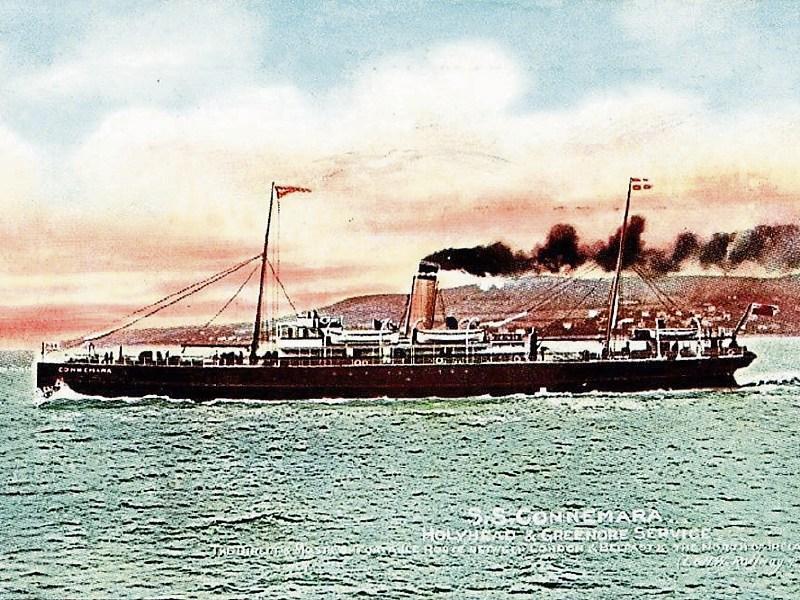 Ships that sailed from Greenore - Peter Kavanagh's Trip Through Time