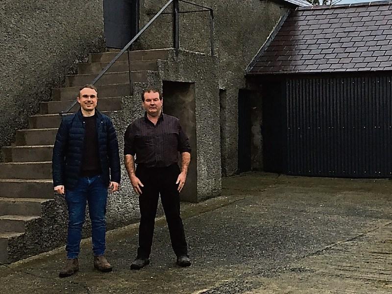 Pat showcases his refurbished farm buildings in Hackballscross
