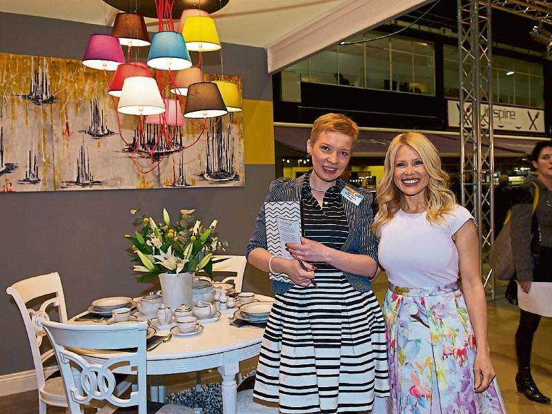 Aneta shows her colours at TSB Ideal Home Show