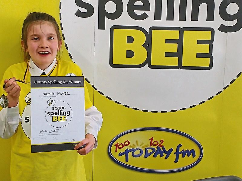 Ruth McGee is Louth's champion county speller