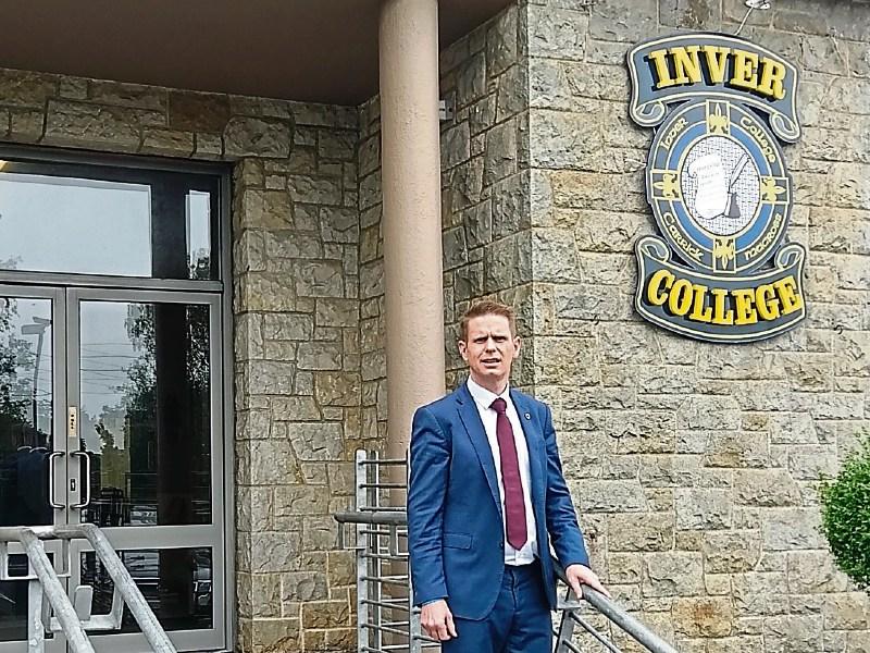 Tomás Sharkey takes over the reins at Inver College