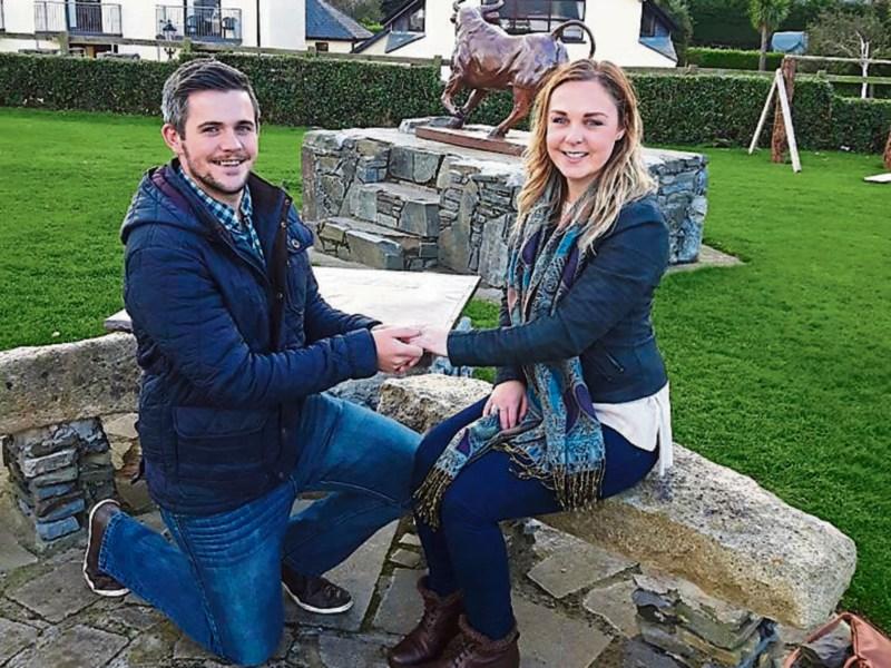 Another bethrothal at Carlingford's old 'Proposal Stone'