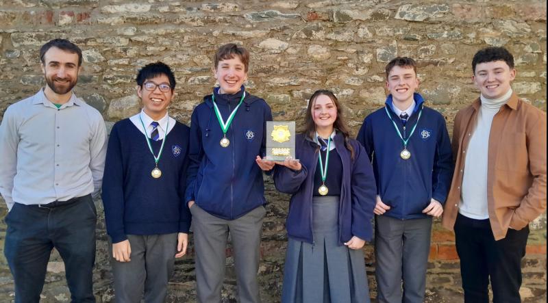 Maths award for Dundalk Grammar School students