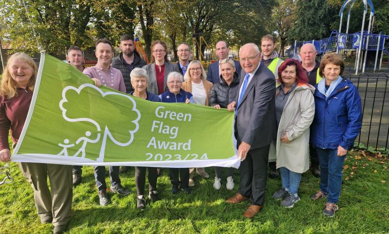 Green Flags raised at Louth County Council managed public parks