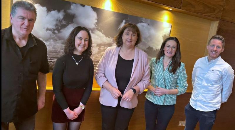 McGreehan welcomes Minister Rabbitte to meet with Louth disability groups 
