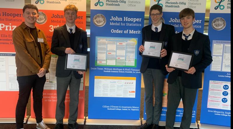Dundalk Grammar chool pupils win Order of Merit award