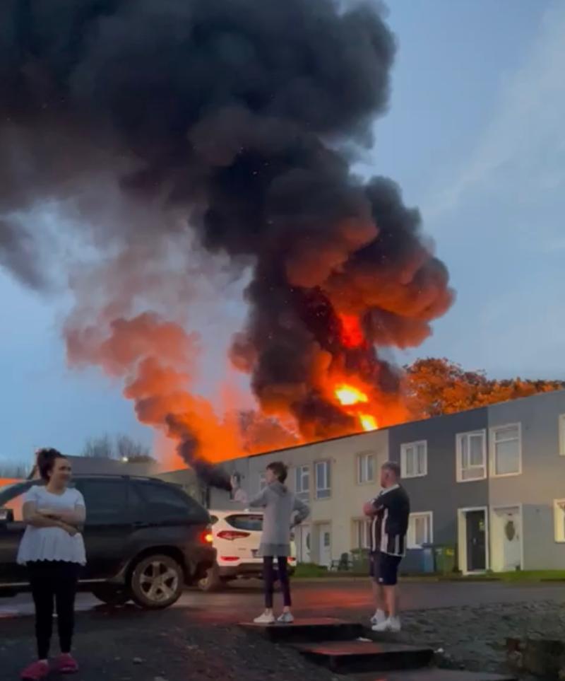 Fire service called out to blaze in Limerick village