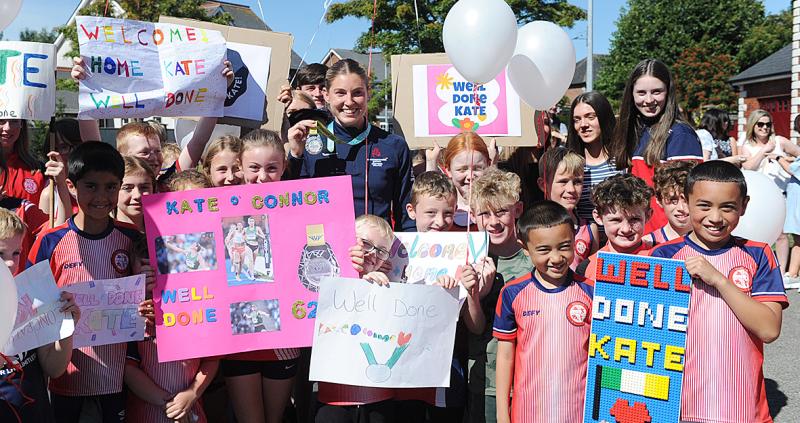 Hero's homecoming for Dundalk athlete Kate O'Connor