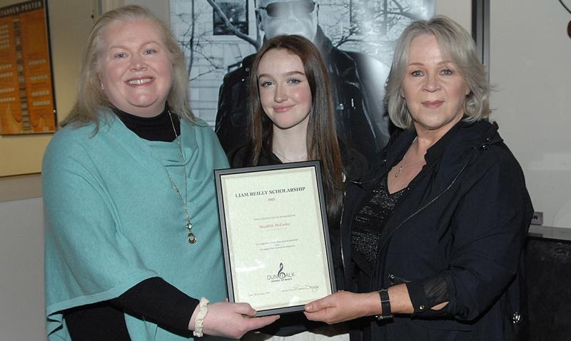 Talented young Louth musician awarded scholarship in honour of Bagatelle's Liam Reilly