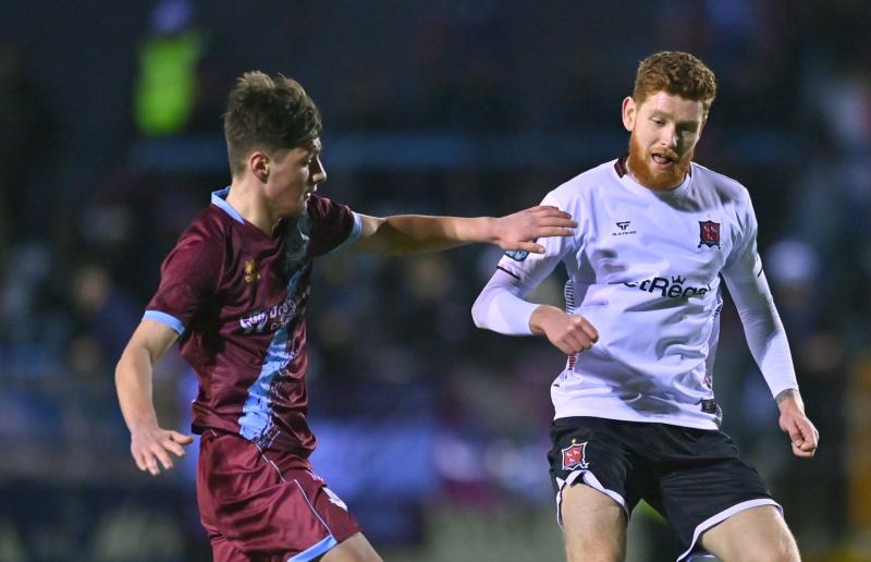 Conor Malley catches the eye for Dundalk FC in Pre Season