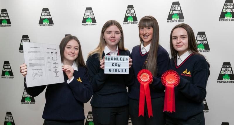 Louth school exhibit at Croke Park for prestigious Certified Irish Angus School’s Competition