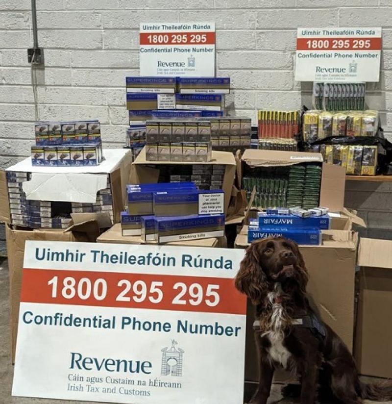 Revenue seizes contraband worth over €100,000 in Louth