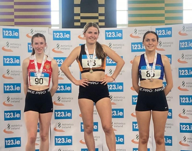 Niamh Brady secures first national track medal with stunning time in Athlone 