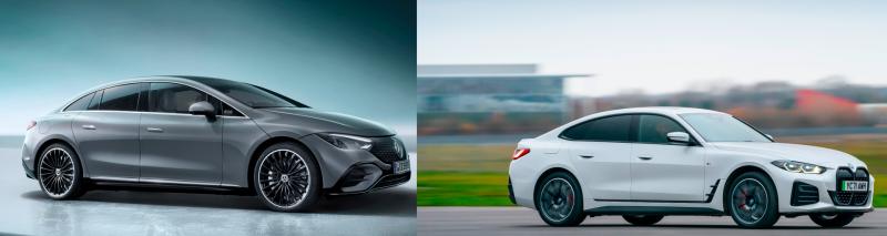 Louth Motors: BMW i4 vs Merc EQE -   Eclectic, Executive, Electric, Encounters
