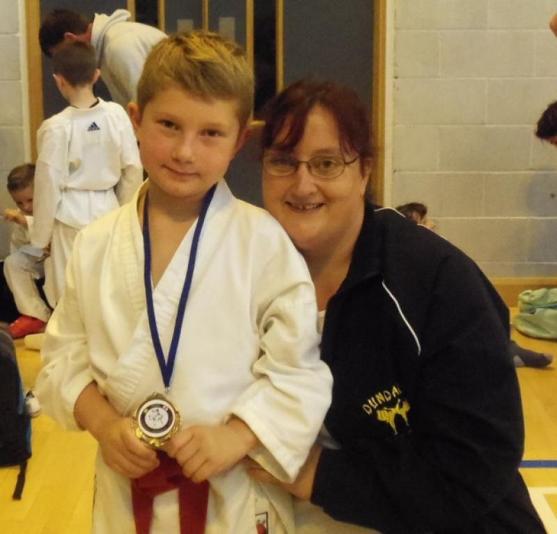 Stunning display by
Dundalk Karate members 