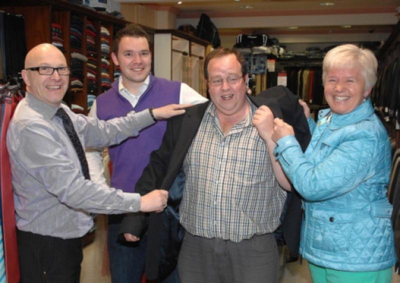 Simon gets the Gatsby suit as he heads off for The Crucible finals 