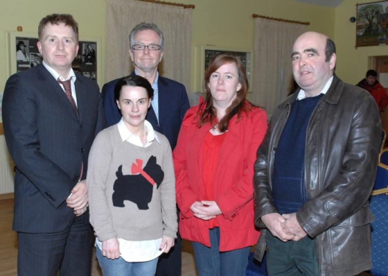 Board Members Tony Mallon  Sandara McCullough Eugene Conlon  Mary Rose Rafferty and  Francie Marry